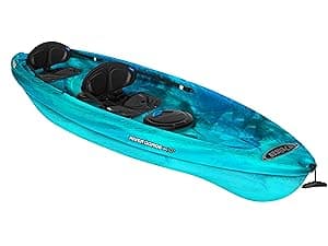 Pelican - River Gorge 130X Tandem Kayak - Sit-on-Top - Recreational 2 Person Kayak - 13 ft