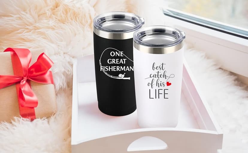 Wedding Anniversary for Couple Friend Lovers Cups Stainless Steel Wine Tumbler Travel Mug with Straw and Lid,2 Pack (4.blackwhite)