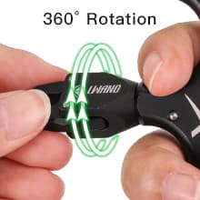 LWANO X1 Compound Bow Thumb Bow Release, 3&4 Finger Grip Adjustable Archery Release Aids