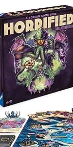 Ravensburger Horrified Games – Dungeons & Dragons – Strategy Board Game – Boost Critical Thinking & Teamwork – Cooperative Gameplay – Unique Monster Challenges – 1 to 5 Players – Adults & Kids 10+