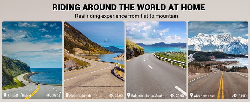 Exercise Bike, WENOKER Stationary Bike for Home, Indoor Bike with Silent Belt Drive, Heavy Flywheel, Comfortable Seat Cushion and Upgraded Digital Display