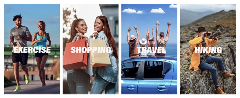 simptech Mini Crossbody Sling Bag Chest Bag Dual Pocket Water Resistant Fanny Pack Running Phone Holder for Men Women Workout Travelling