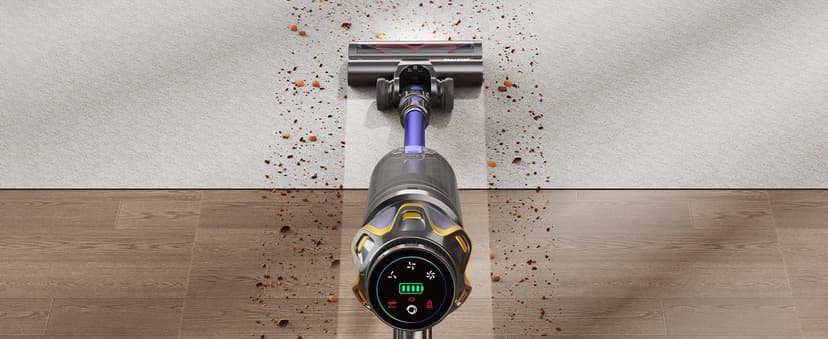 Cordless Vacuum Cleaner, Upgraded 600W 50KPA 70Mins Cordless Stick Vacuum Cleaner with Self-Standing and Touch Screen, Anti-tangle Wireless Vacumm, Vacuum Cleaners for Home/Pet Hair/Carpets/Floors