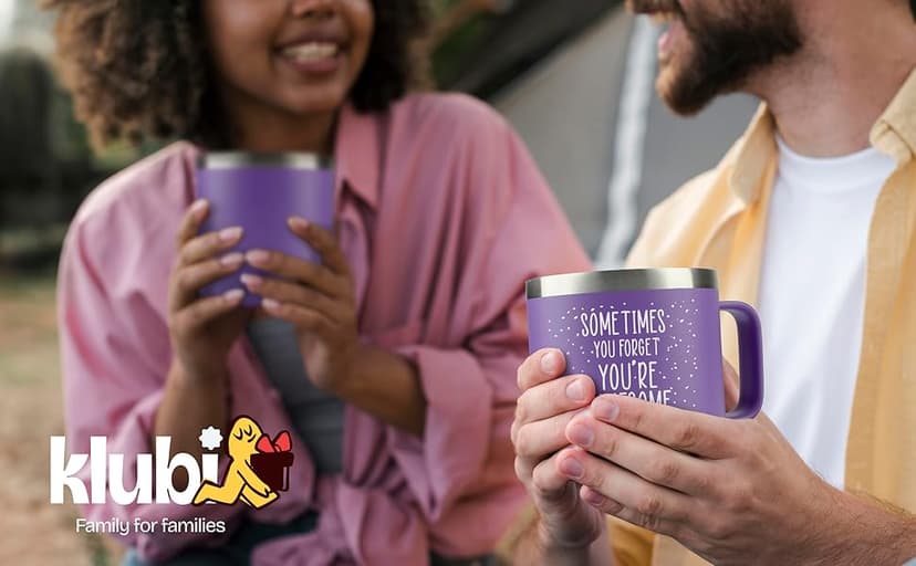 Birthday Gifts for Women Friendship - Sometimes You Forget Your Awesome Gifts Purple Coffee Mug for Her 14oz Inspirational Unique Graduation Gift Ideas 2025 Thank You Gift for Teachers Appreciation