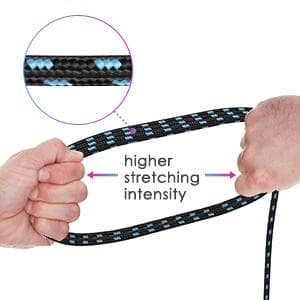 Sovvid 10FT Instrument Cable - Electric Guitar & Bass Cable with Right Angle 1/4 Inch Connector - Black & Bluetest