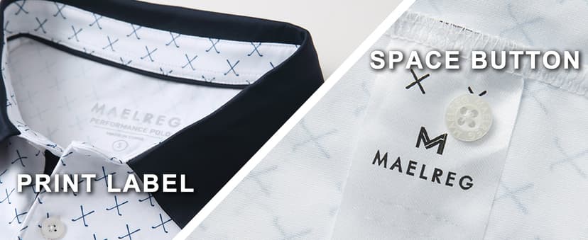 Golf Shirts for Men Dry Fit Short Sleeve Print Performance Moisture Wicking Polo Shirt