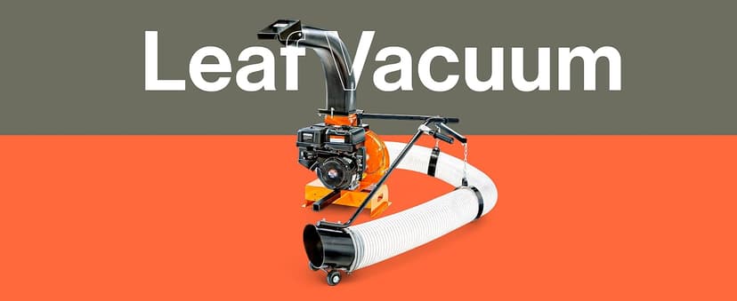 SuperHandy Truck Loader Leaf Vacuum – 15HP Electric Start Engine, Serrated Metal Impeller, Hitch or Tailgate Mount, Commercial Debris Vacuum for Lawn & Landscape Cleanup