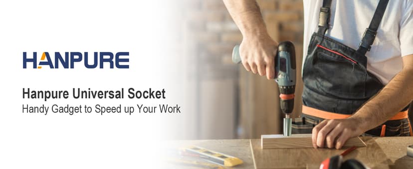 Super Universal Socket Tools Gifts for Men - Christmas Stocking Stuffers for Men Grip Socket Set with Power Drill Adapter Cool Stuff Ideas Gadgets for Him Birthday Gifts for Dad Women Husband (7-19mm)