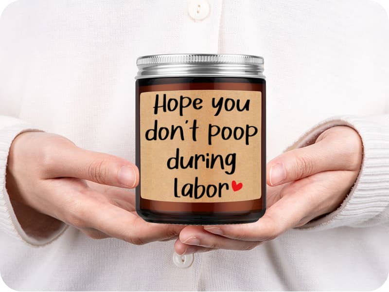 Fairy's Gift New Mom Candle for Women, Funny Baby Shower, Pregnancy Gifts for First Time Mom, Pregnant Women Wife Friend, Maternity, Mothers Christmas, Pregnancy Gifts for Expecting Mommy, Mama to Be