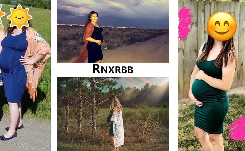 Rnxrbb S-2XL Women Summer Sleeveless Maternity Dress Pregnancy Tank Scoop Neck Mama Clothes Casual Bodycon Clothing