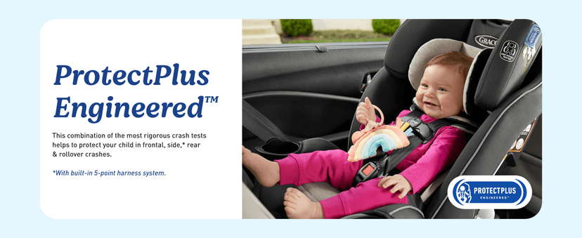 Graco Slimfit 3-in-1 Convertible Car Seat, Ultra-Space-Saving Design, Jarret, Suitable for Rear and Forward-Facing, Highback Booster Seat with 10-Position Headrest