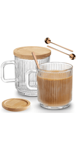 Mfacoy Old Fashioned Whiskey Glasses Set of 4 (2 Crystal Bourbon Glasses, 2 Round Big Ice Ball Molds 11 Oz Rocks Glass with Gift Box, Barware for Scotch Cocktail Rum Vodka Liquor, Gifts for Men