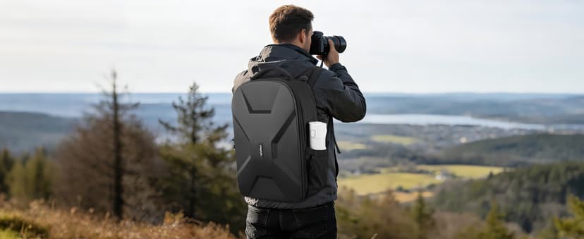 15-16 inch Waterproof Hardshell Case with Tripod Holder&Laptop Compartment Compatible with Canon/Nikon/Sony, Black MOSISO Camera Backpack, DSLR/SLR/Mirrorless Photography Camera Bag B07ZCRWPPV