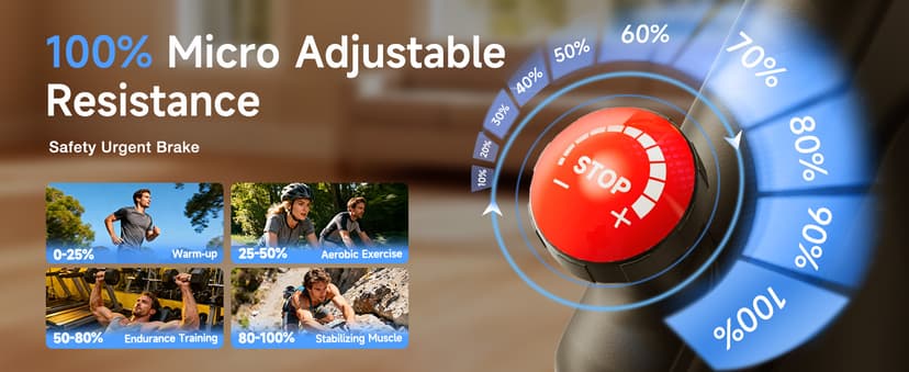 Exercise Bike, Adjustable Magnetic Resistance Stationary Bikes for Home Cardio with Exclusive App, Indoor Bike with 330lbs Weight Capacity Comfortable Seat, Tablet Mount and Fitness Courses