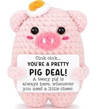 Get Well Gifts for Women After Surgery Recovery Cancer Care Feel Better Thinking of You Gift for Women Men Crochet Flowers Get Well Soon Hospital Bag Essentials Patients Comfort Cheer Up Encouragement