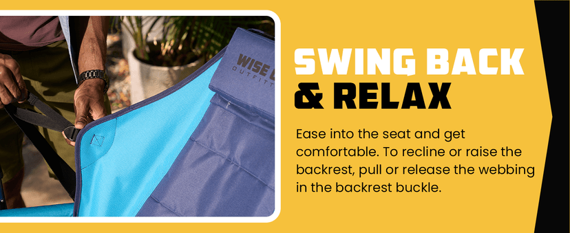 Wise Owl Outfitters Hammock Chair for Adults – Comfortable Portable Folding Rocking Camping Chair with Carry Bag – Great for Lawn, Campsite & Outdoors