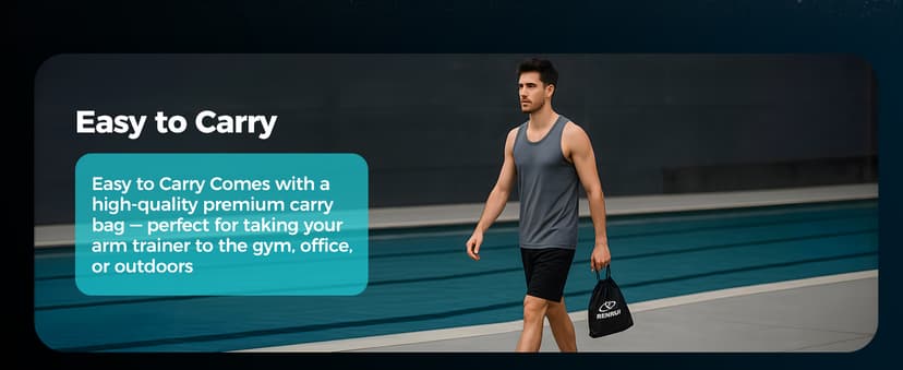 Twister Arm Trainer, Adjustable 5 Resistance Levels (40-130 lbs) Chest & Arm Workout Equipment for Men & Women, Ergonomic Home Gym Strength Trainer with Anti-Slip Handles & Carry Bag