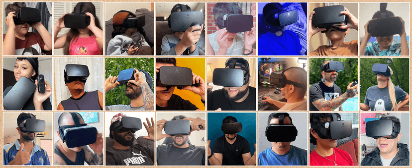 DESTEK V5 VR Headset for Phone w/VR Gamepad, 128 Premium VR apps Included, Anti-Blue Eyes Protected HD Lenses, 110° FOV Virtual Reality Headsets for iPhone, Android Phone- Black