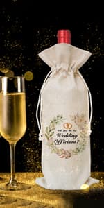 Wine Bag Wedding Gift for Mr and Mrs - Engagement Gift J14