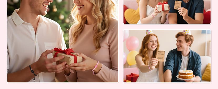 UNGENT THEM Pinky Promise Forever Love Knot Bracelets for Couples–Birthday Anniversary Valentines Christmas Gifts B0FNDC3ZRQ