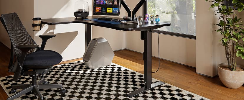 HUANUO Dual Monitor Stand for 13″–40″, Premium Dual Monitor Mount with USB, Height Adjustable Monitor Stand for 2 Monitors, VESA Mount with Clamp/Grommet Base, Holds 26.4lbs per Arm, HNDS7