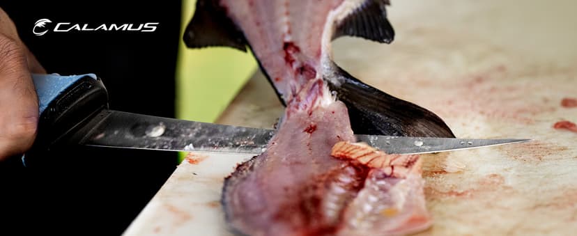 Calamus SwiftEdge Fillet Knife Set, Fishing Knife, G4116 German Stainless Steel, Ultra-Sharp & Flexible Blade, Rust & Corrosion-Resistant Blade, Non-Slip Handle, Fishing Gear, Fishing Gift For Men