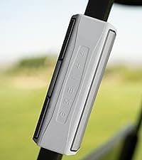 TecTecTec TecTecTec ULT-G Stylish, Lightweight and Multi-Functional Golf GPS Watch, Durable Wrist Band with LCD Display, Worldwide Preloaded Courses - Black