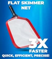 ProTuff 22" Pool Brush Head – Comes Sturdy Bristles, Tough on Algae, Dirt & Grime – Cleans 3X Faster – Extra-Wide Pool Scrubber Brush with Pole Attachment Option