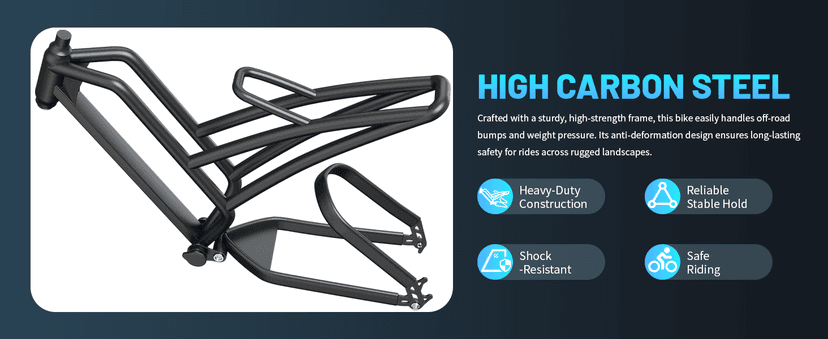 Electric Mountain Bike for Adults, 1500W Peak Motor Ebike, 28 MPH and 60 Miles PAS Range, 20 Inch Fat Tire Dirt E Bike for All-Terrain, 7 Speed, Electric Bicycles with 48V 15Ah Removable Battery