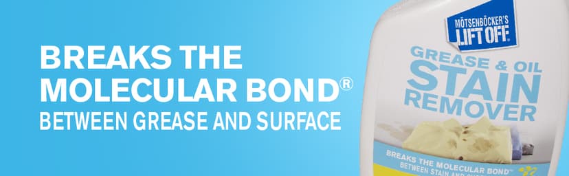 Motsenbocker’s Lift Off 43206 16-Ounce Grease and Oil Stain Remover Spray Eliminates Tough Stains on Carpets Fabric and Upholstery Use as Pre-Wash Laundry Treatment, clear