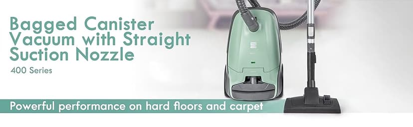 Kenmore BC2005 Pet Friendly Lightweight Bagged Canister Vacuum Cleaner with Extended Telescoping Wand, HEPA Filter, Retractable Cord, and 2 Cleaning Tools