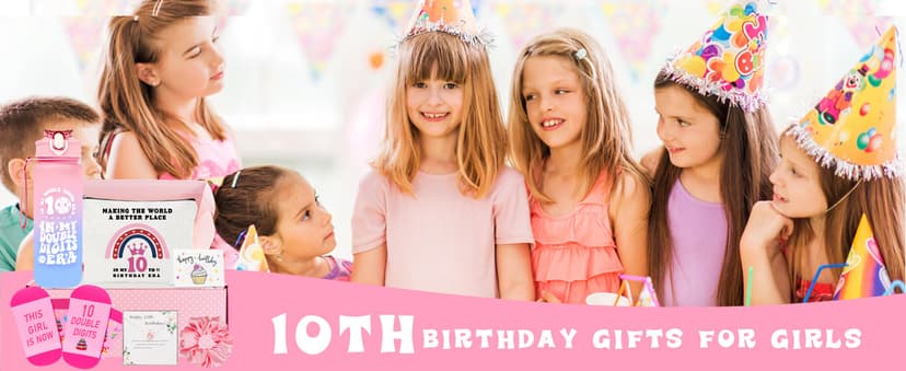 Gifts for 10 Year Old Girl, 10 Year Old Girl Birthday Gifts, 10th Birthday Gift for Girls Ideas for Daughter, Sister, Niece, Granddaughter, Popular Double Digits Birthday Gift for Teen Girls