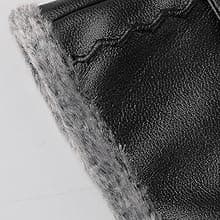 Trifabricy Leather Gloves for Women - Womens Leather Winter Gloves, Warm Lined Touchscreen Winter Glove for Cold Weather