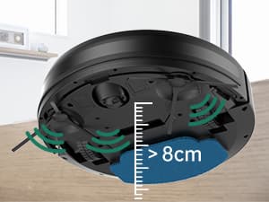 Robot Vacuum and Mop Combo, App/Alexa Control, Smart Robot Vacuum Cleaner, Ultra-Thin, Automatic Recharge Robotic Vacuum Cleaner for Pet Hair/Carpet/Hard Floor