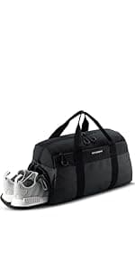 Fitgriff® Gym Bag for Men & Women with Shoe & Wet Compartment - Duffle Bag for Travel, Sports, Fitness & Workout