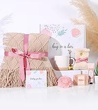 Get Well Gifts for Women Feel Better Gifts Baskets for Women After Surgery Cancer Care Gifts for Friend Sick Chemo Care Package Encouraging Pamper Comfort Wellness Box For Her