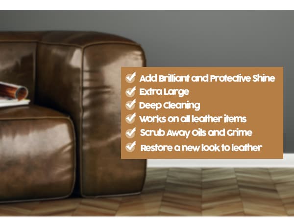 Air Jungles 3in1 Leather Cleaner Wipes 70 Count, Extra Large 8" x 10" Size, Clean Condition Protect Wipes for Vinyl and Leather Apparel Furniture Auto Car Interior Shoes Boots Bags