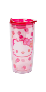 Touchland x Hello Kitty® Hand Sanitizer + Mist Case, Scented & Stylish Hydrating Sanitizer Spray Bundle, Travel Size, Dye Free