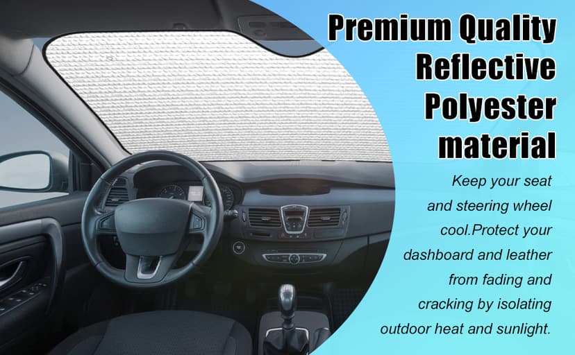 Camouflage Hunting Car Windshield Sunshade Front Window Sun Visor Protector Foldable Shield Cover for Truck SUV