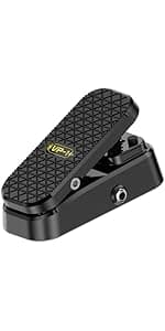 Expression/Volume Guitar Effect Pedal VP-01, Universal Expression Pedal 2 in 1 for Keyboards, MIDI Keyboards/Controllers and Supported Guitar Effects Pedals