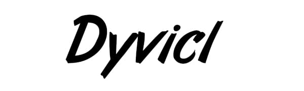 Dyvicl Hand Lettering Pens, Calligraphy Brush Pens Art Markers for Beginners Writing, Sketching, Drawing, Illustration, Scrapbooking, Journaling, Black Ink Pen Set, 8 Sizes