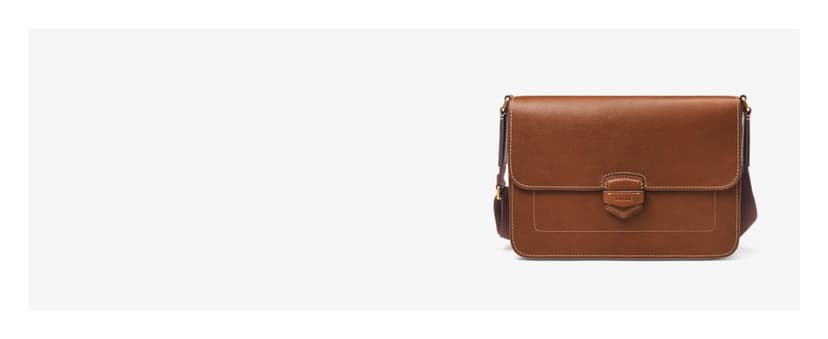 Fossil Men's Leather Minimalist Magnetic Card Case with Money Clip Front Pocket Wallet for Men