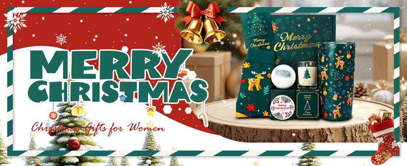 Unique Christmas Gift Basket, Xmas Gift Set for Mom Coworkers Teacher Sister Wife Best Friend White Elephant W Tumbler MHSMHL Christmas Gift for Women 2026 Secret Santa Gifts for Women B0FR4NPVT1