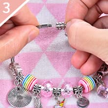 COO&KOO Girls Charm Bracelet Making Kit: Unicorn Jewelry Making Kit Gifts Crafts for Girl 8-12 A Perfect Girls Toy for Ages 6 7 8 9 10 Girl That Imagination Self-Expression and Inspires Creativity