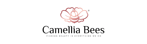 Camellia Bees Wooden Rose, Wood Anniversary Flower Gift for Valentines, Mothers Day, 5th Wedding Anniversary, Wooden Handmade Gift for Wife Husband Couple (5th Wood)