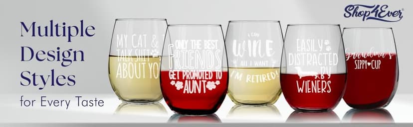 My Dog & I Talk Shit About You Engraved Stemless Wine Glass Funny Gift For Dog Mom Dog Lover