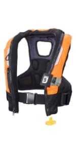 BLUESTORM Cirrus26 Inflatable PFD Life Jackets for Adults | US Coast Guard Approved Automatic Life Vest w/Manual Override Convertibility