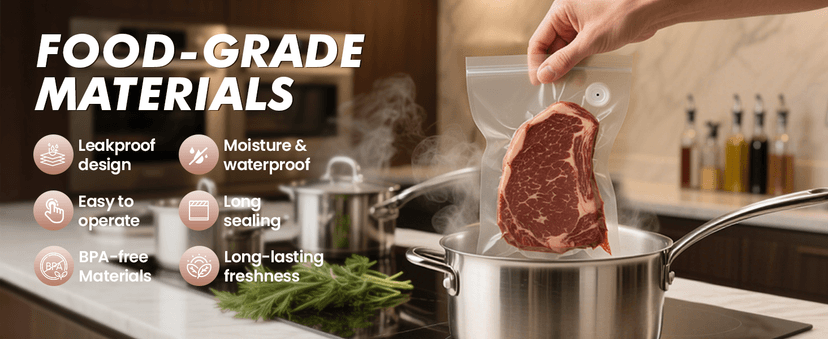 Compact Vacuum Sealer for Food Sealer: Handheld Portable Vacuum Sealer Machine for Food Storage, Rechargeable Food Vacuum Sealing for Kitchen Travel Fridge Meal Prep, Gifts for Mom, Wife, Chef & Home