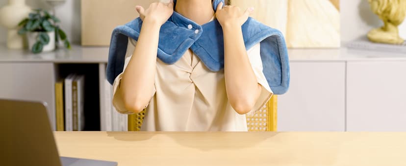 NOWWISH Heating Pad for Neck and Shoulders Pain Relief, 2lb Weighted Electric Heating Pad with 10 Heat Levels and Auto Shut Off, Large Heated Wrap, Birthday Gifts for Women Mom Wife, 17"x23", Purple