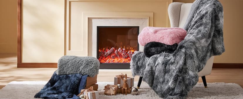 Bedsure GentleSoft Fluffy Fuzzy Faux Fur Throw Blanket for Couch, Soft Sherpa Fleece Cozy Gifts for Women, Plush Bed Blanket Christmas Room Decor for Men, Thick Warm Minky Teen Gifts Winter Bedding